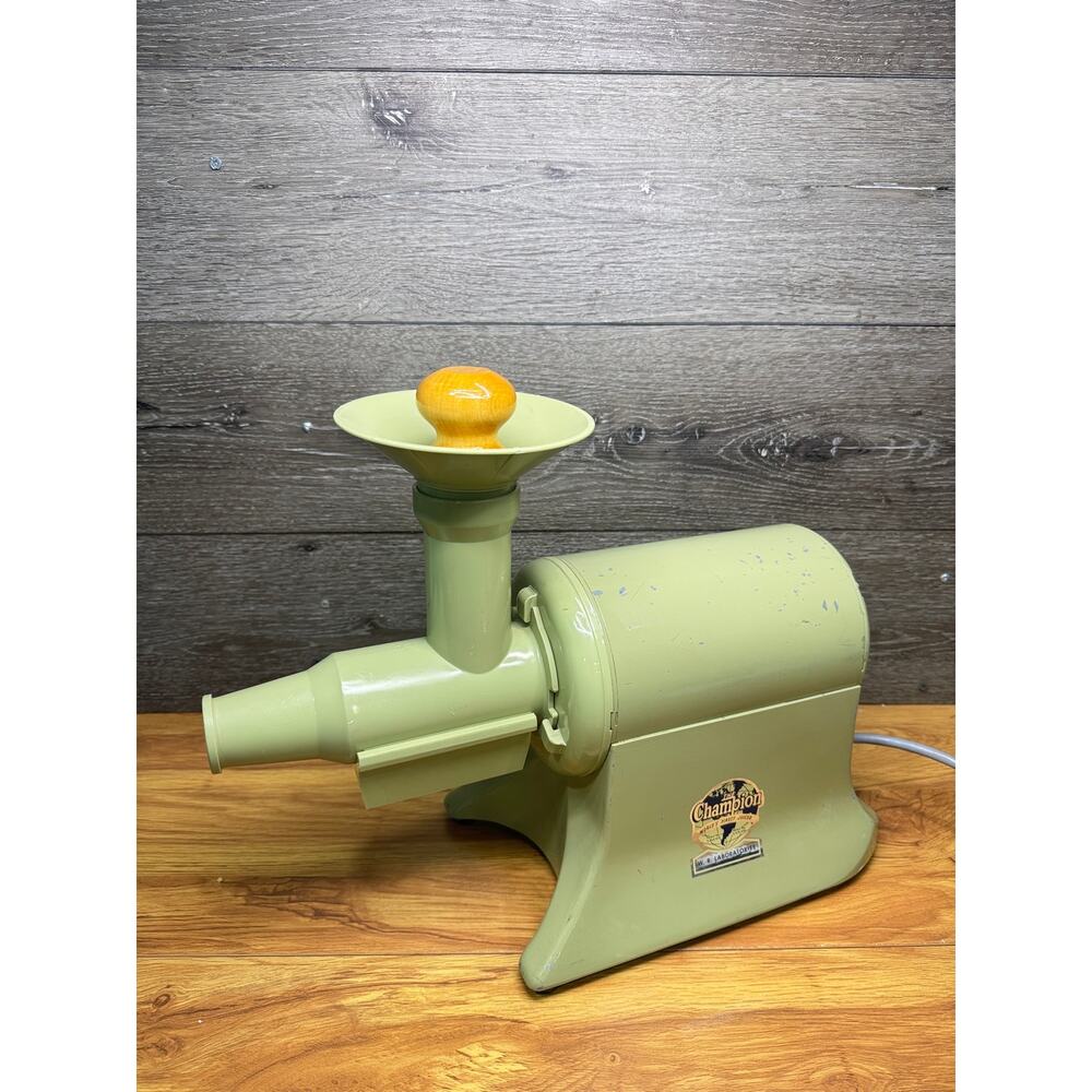VTG Champion Juicer 1/3 HP Heavy Duty Motor Model G5-NG-853S ~tested Working